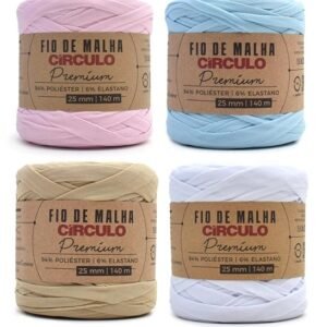 Fio Malha Premium Círculo 25mm/270g/140m