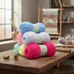 Lã Mais Bebê Círculo 100g / 500m Para Crochê e Tricô